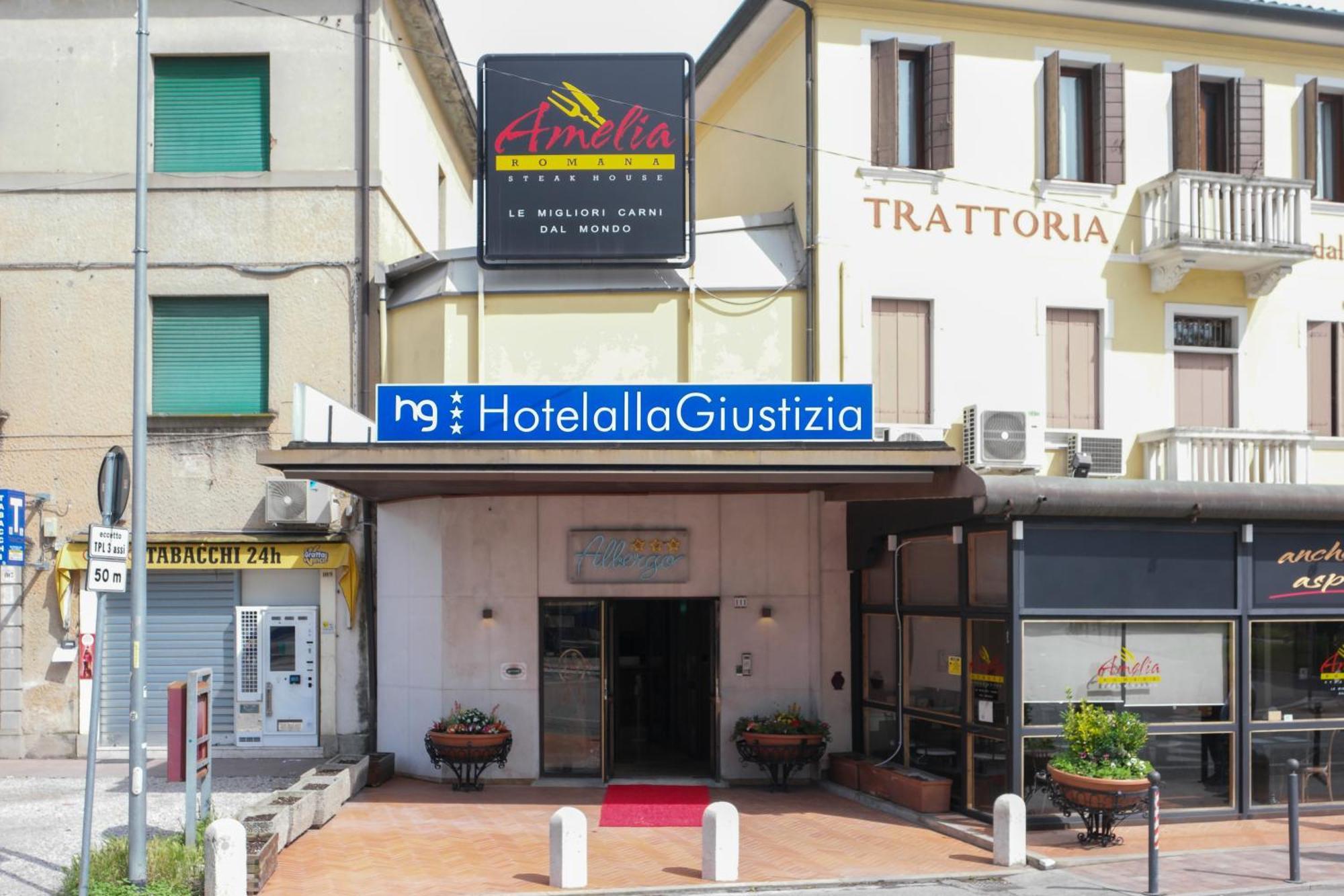 Hotel Alla Giustizia Mestre Exteriör bild
